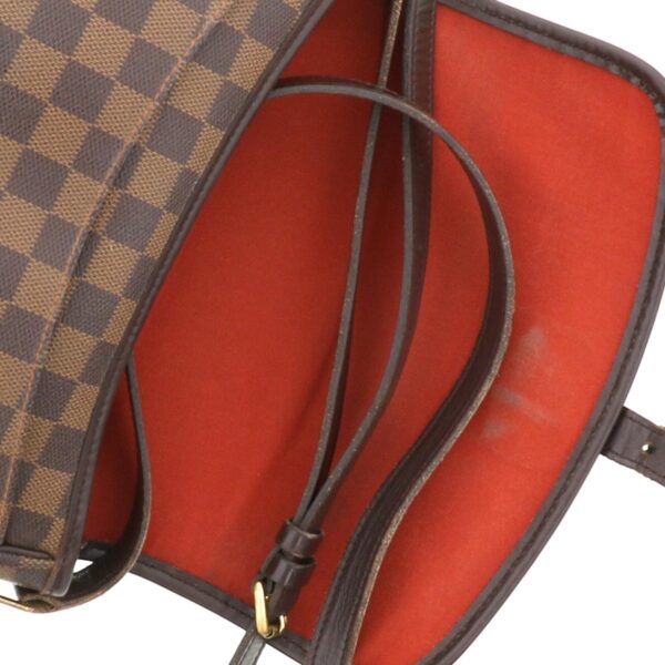 1240007007356 5 Louis Vuitton Sologne Shoulder Bag Damier Ebene Brown