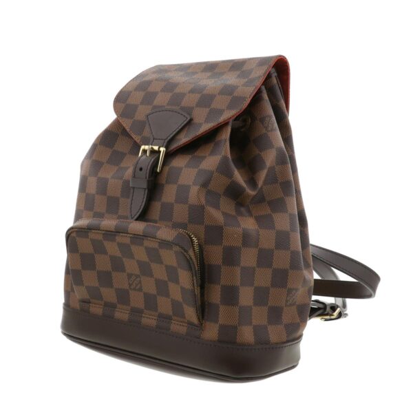 1240007007568 2 Louis Vuitton Montsouris MM Rucksack Damier Brown