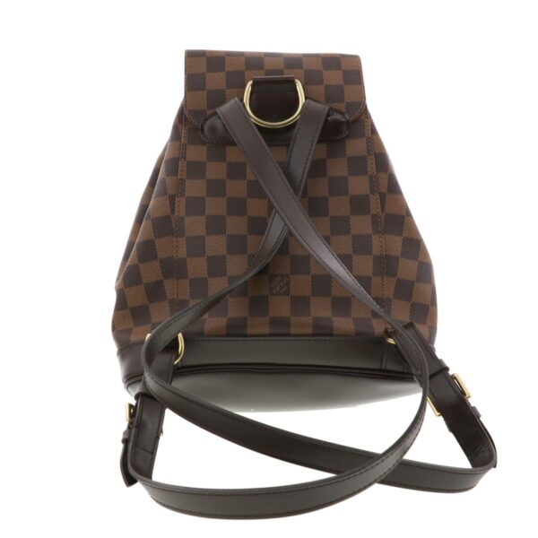 1240007007568 3 Louis Vuitton Montsouris MM Rucksack Damier Brown