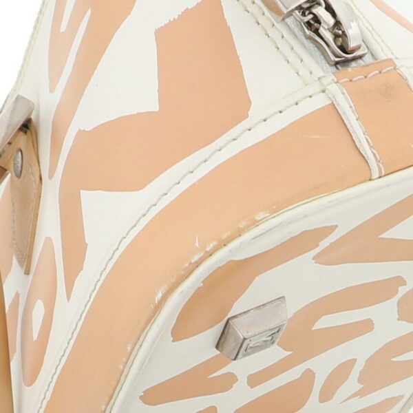 1240007007607 5 Louis Vuitton Alma Horizontal Graffiti Handbag Beige