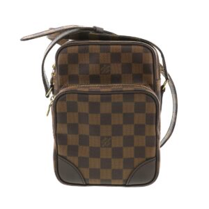 1240007007618 1 Louis Vuitton Pochette Trunk Vertical Monogram Shoulder Bag Brown