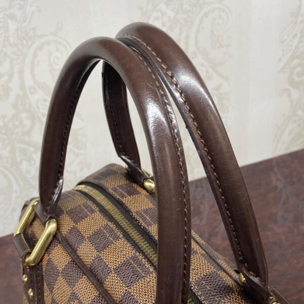 1240007007763 4 Louis Vuitton Manhattan PM Handbag Damier Ebene