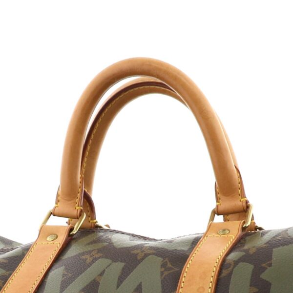 1240007008024 3 Louis Vuitton Keepall 50 Bag Graffiti Khaki