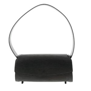 1240007008220 1 1 Loewe Black Leather Metal Medium Gate Bag