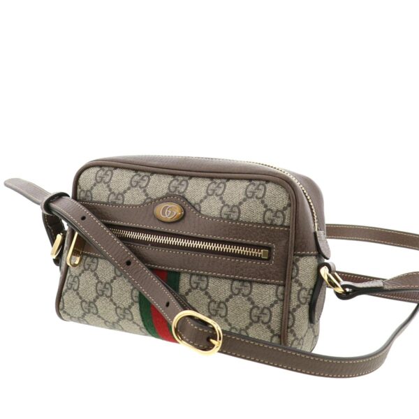 1240007008558 2 Gucci Ophidia Mini Shoulder Bag Brown