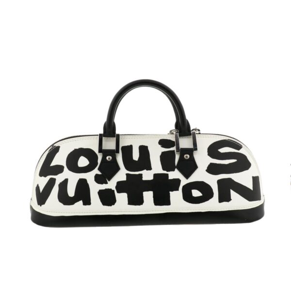 1240007008561 1 Louis Vuitton Graffiti Alma Horizontal Handbag Monogram Noir