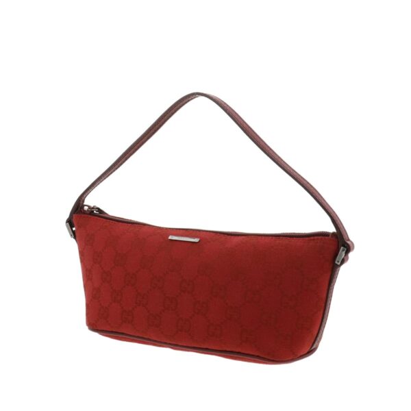 1240007008749 2 Gucci GG Canvas Pouch Bag Red