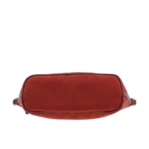 1240007008749 5 Gucci GG Canvas Pouch Bag Red