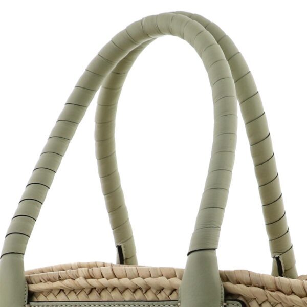 1240007009090 3 Chloe Marcy Basket Handbag Green