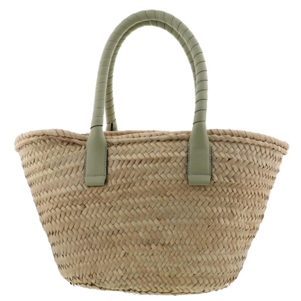 1240007009090 4 Chloe Marcy Basket Handbag Green