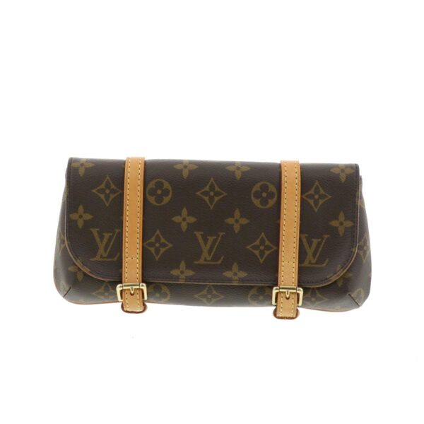 1240007009167 1 Louis Vuitton Pochette Marelle Waist Bag Monogram Brown