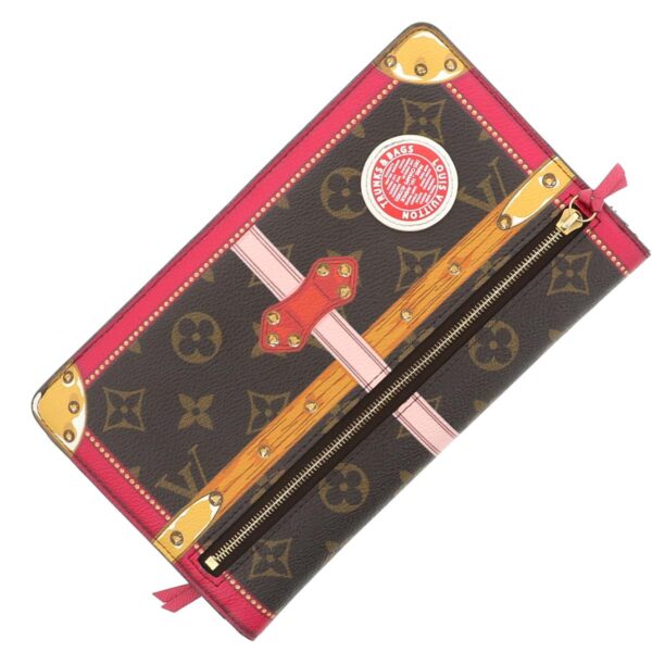 1240007009231 5 Louis Vuitton Pochette Weekend Wallet Monogram Fuchsia