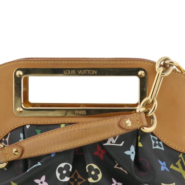 1240007009637 4 Louis Vuitton Judy PM Shoulder Bag Monogram Multicolor Black