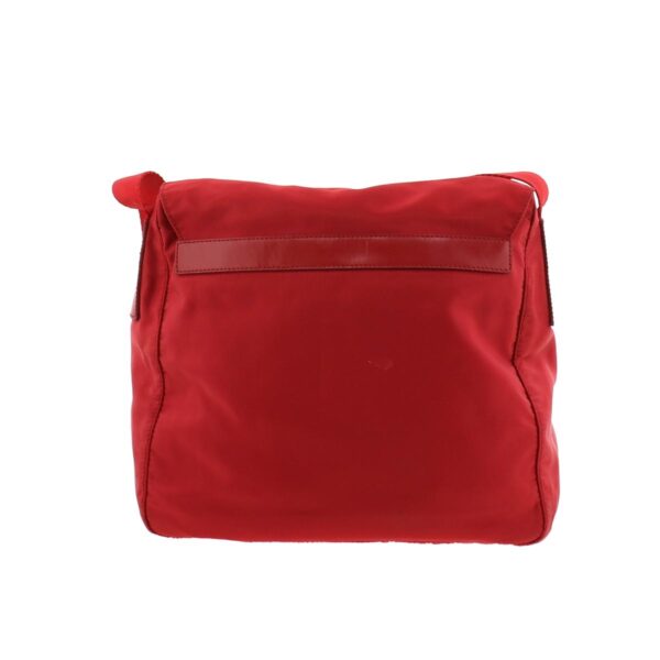 1240007009934 3 Prada Tesuto Shoulder Bag Red