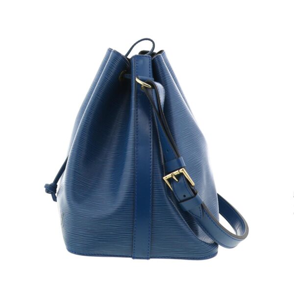 1240007010394 3 Louis Vuitton Noe Drawstring Bag Epi Toledo Blue