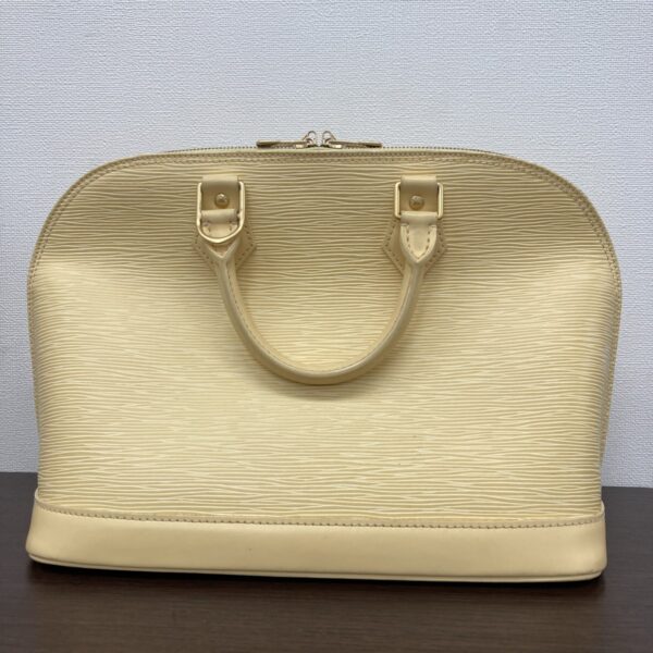 1240007011513 2 Louis Vuitton Alma PM Epi Vanilla Bag Handbag Ivory