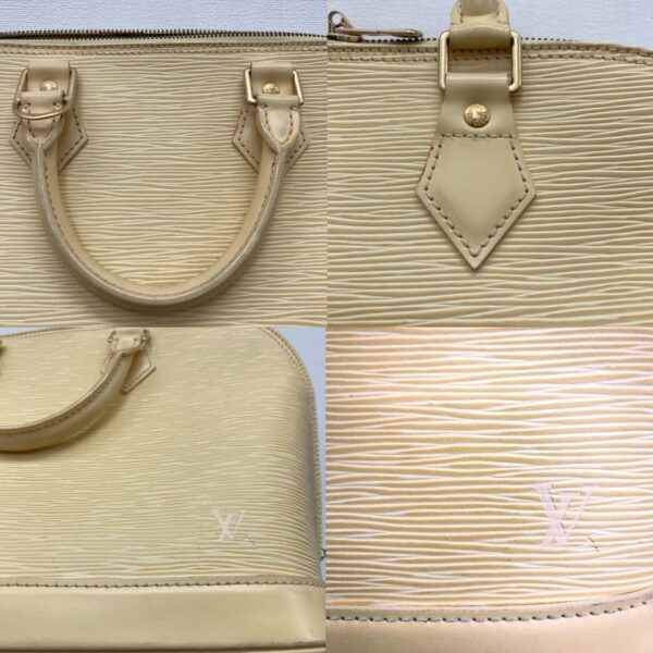 1240007011513 6 Louis Vuitton Alma PM Epi Vanilla Bag Handbag Ivory