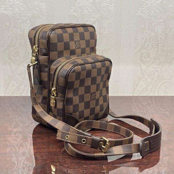 1240007011516 2 Louis Vuitton Amazon Shoulder Bag Damier Ebene