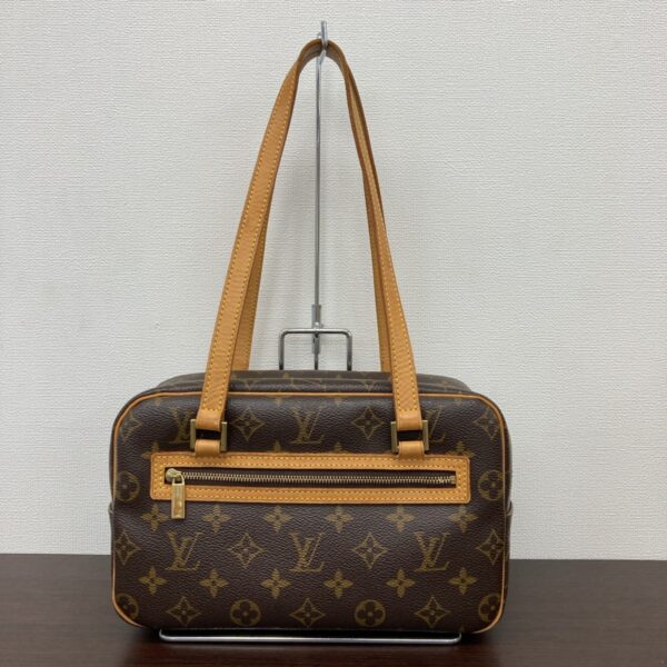 1240007012445 4 Louis Vuitton MM Monogram Bag Messenger Bag Monogram Brown