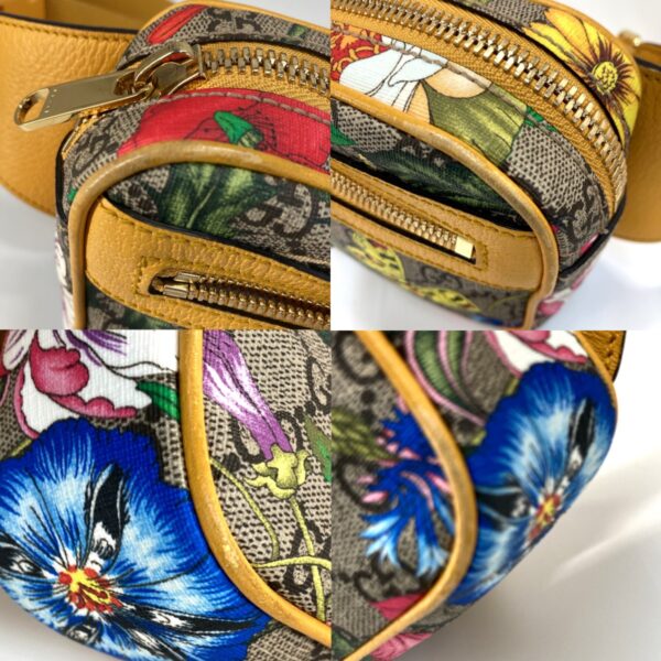 1240007013114 12 Gucci Ophidia GG Supreme Belt Bag Yellow