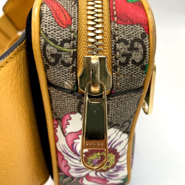 1240007013114 5 Gucci Ophidia GG Supreme Belt Bag Yellow