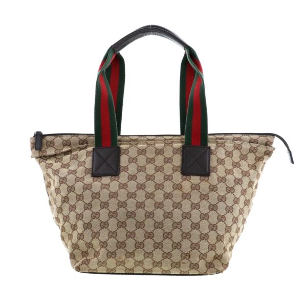 1240007013448 4 Gucci Tote Bag Sherry Line Brown