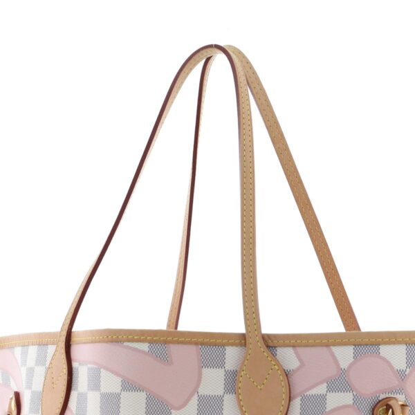 1240007013458 3 Louis Vuitton Neverfull MM Tahiti Bag Handbag Damier Azur