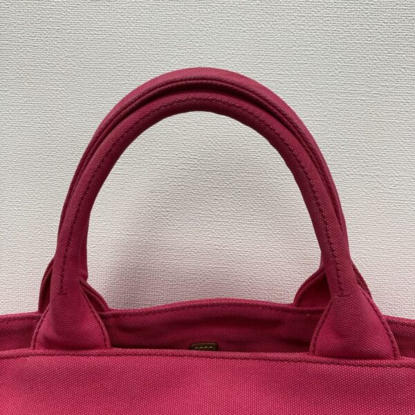 1240007014256 4 Prada Canapa Tote Bag Pink