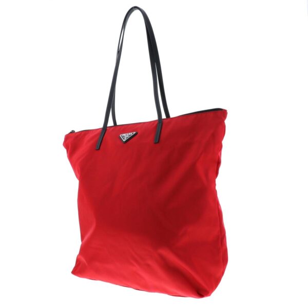 1240007015469 2 Prada Nylon Tote Bag Red