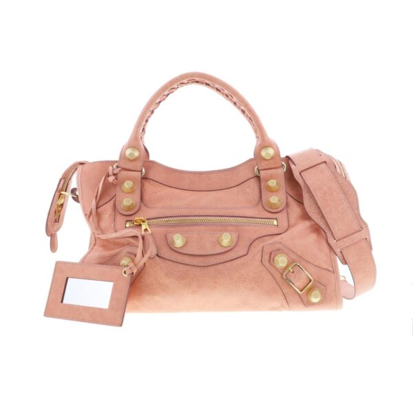 1240007018266 1 Balenciaga 2way Shoulder Bag The Town Pink