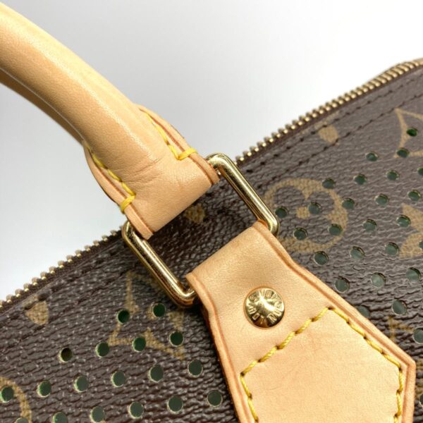 1240007018775 7 Louis Vuitton Speed 30 Perfo Vert Bag Handbag Monogram Green