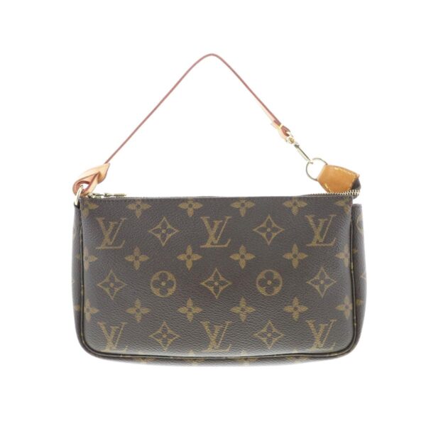 1240007020603 1 Louis Vuitton Pochette Accessory Pouch Monogram Brown