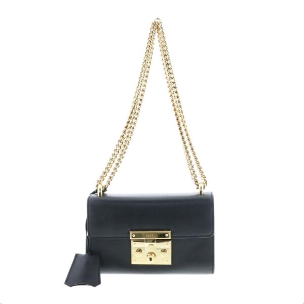 1240007020669 1 Gucci Padlock Shoulder Bag Black