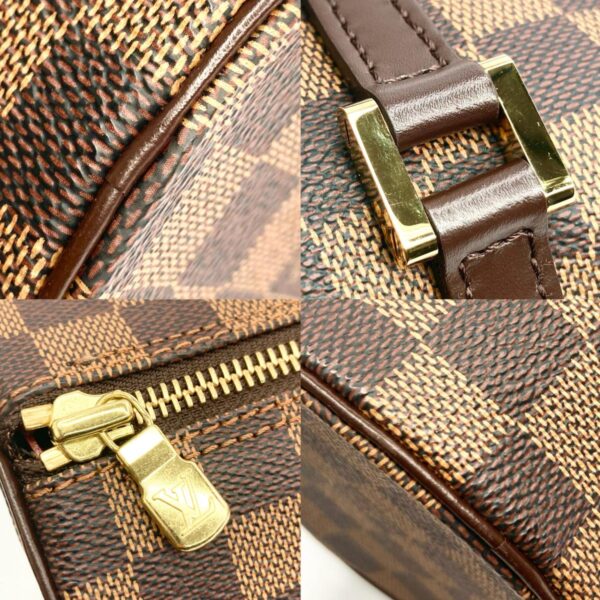 1240007020883 7 Louis Vuitton Papine 26 Bag Handbag Damier Ebene Brown