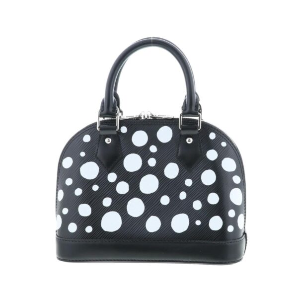 1240007021085 4 Louis Vuitton Alma BB Yayoi Kusama Epi Handbag Noir