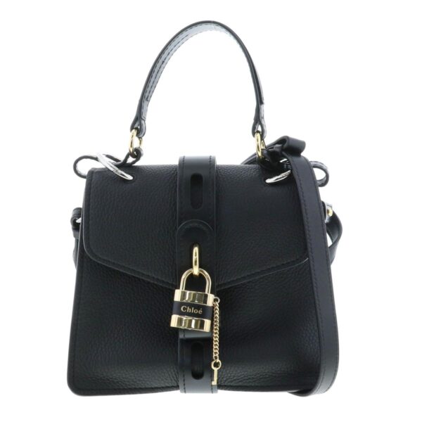 1240007021099 1 Chloe Abbey 2way Shoulder Bag Black