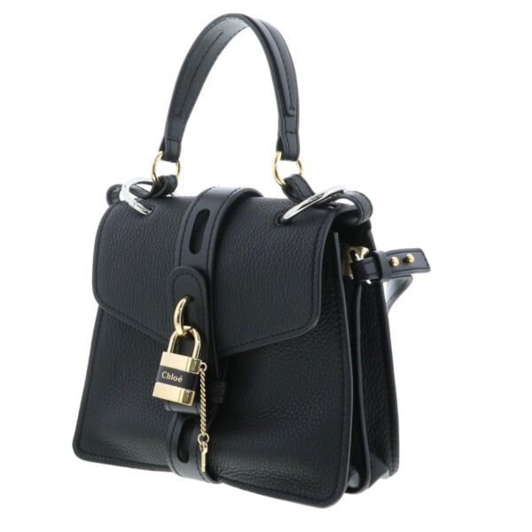 1240007021099 2 Chloe Abbey 2way Shoulder Bag Black