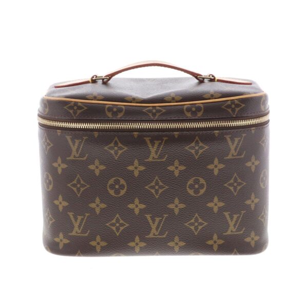 1240007021386 1 Louis Vuitton Nice BB Drawstring Bag Monogram Brown