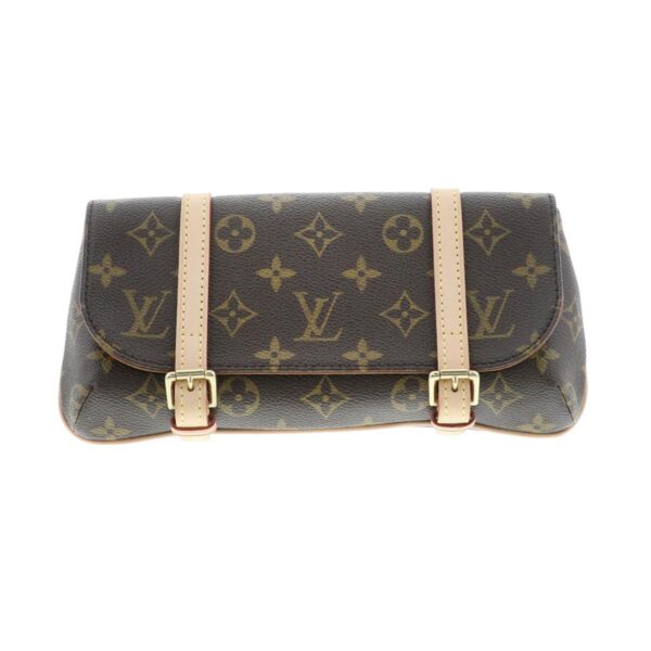 1240007021627 1 Louis Vuitton Pochette Marelle Waist Bag Monogram Brown