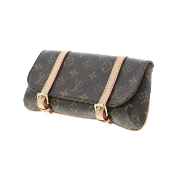 1240007021627 2 Louis Vuitton Pochette Marelle Waist Bag Monogram Brown