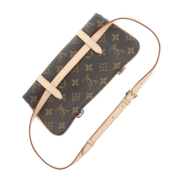 1240007021627 5 Louis Vuitton Pochette Marelle Waist Bag Monogram Brown