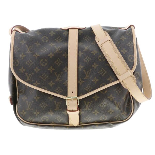 1240007021850 1 Louis Vuitton Somul 35 Shoulder Bag Monogram Brown