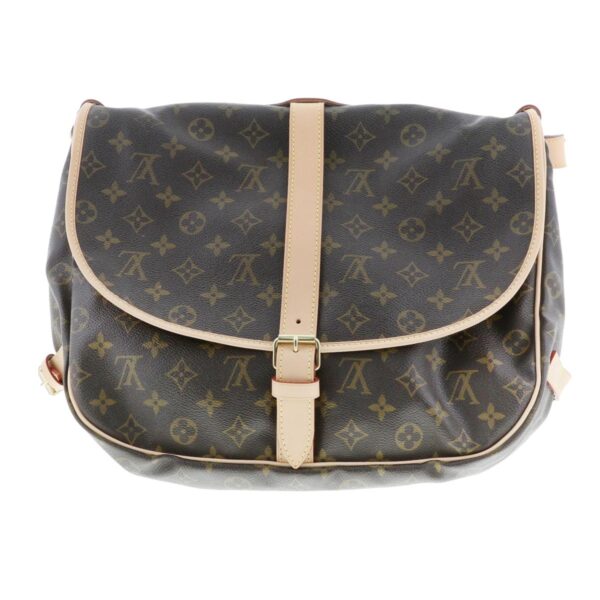 1240007021850 3 Louis Vuitton Somul 35 Shoulder Bag Monogram Brown