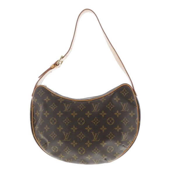 1240007021933 1 Louis Vuitton Croissant MM Handbag Monogram Brown