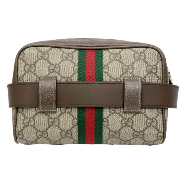 1240007022310 3 Gucci GG Supreme Small Belt Bag Brown