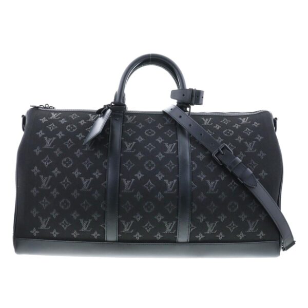 1240007022427 1 Louis Vuitton Monogram Up Keepall Bandouliere 50 Bag