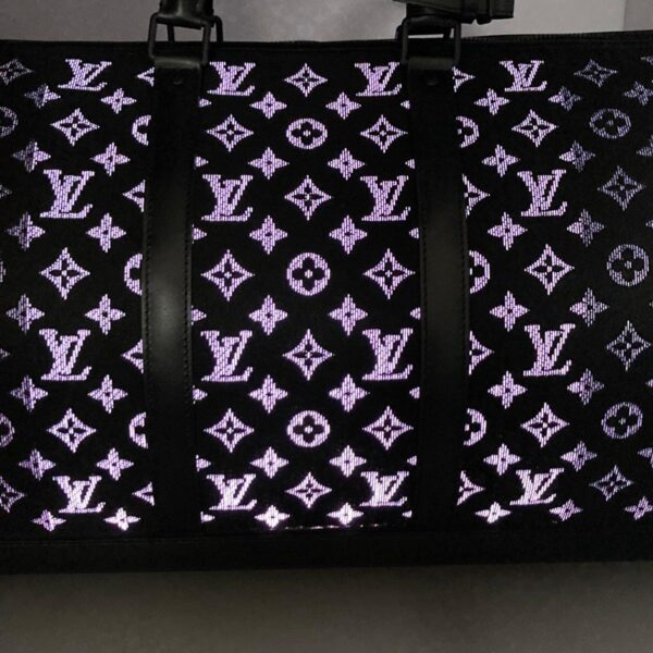 1240007022427 12 Louis Vuitton Monogram Up Keepall Bandouliere 50 Bag