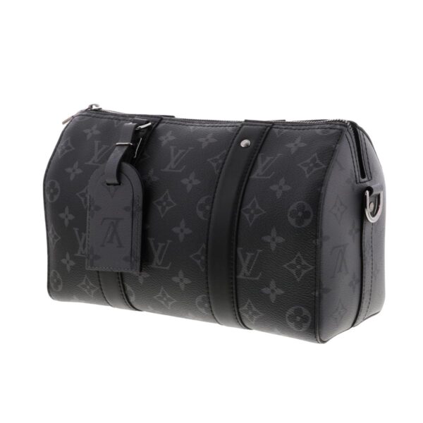 1240007022558 2 Louis Vuitton City Keepall Shoulder Bag Monogram Eclipse Black