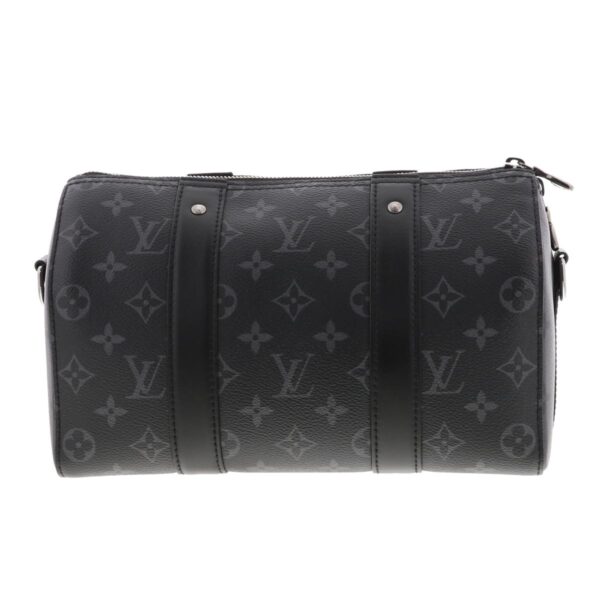 1240007022558 3 Louis Vuitton City Keepall Shoulder Bag Monogram Eclipse Black