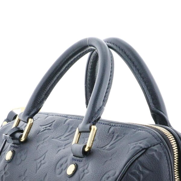 1240007022607 4 Louis Vuitton Speedy Bandolier 25 Shoulder Bag Emplant Navy